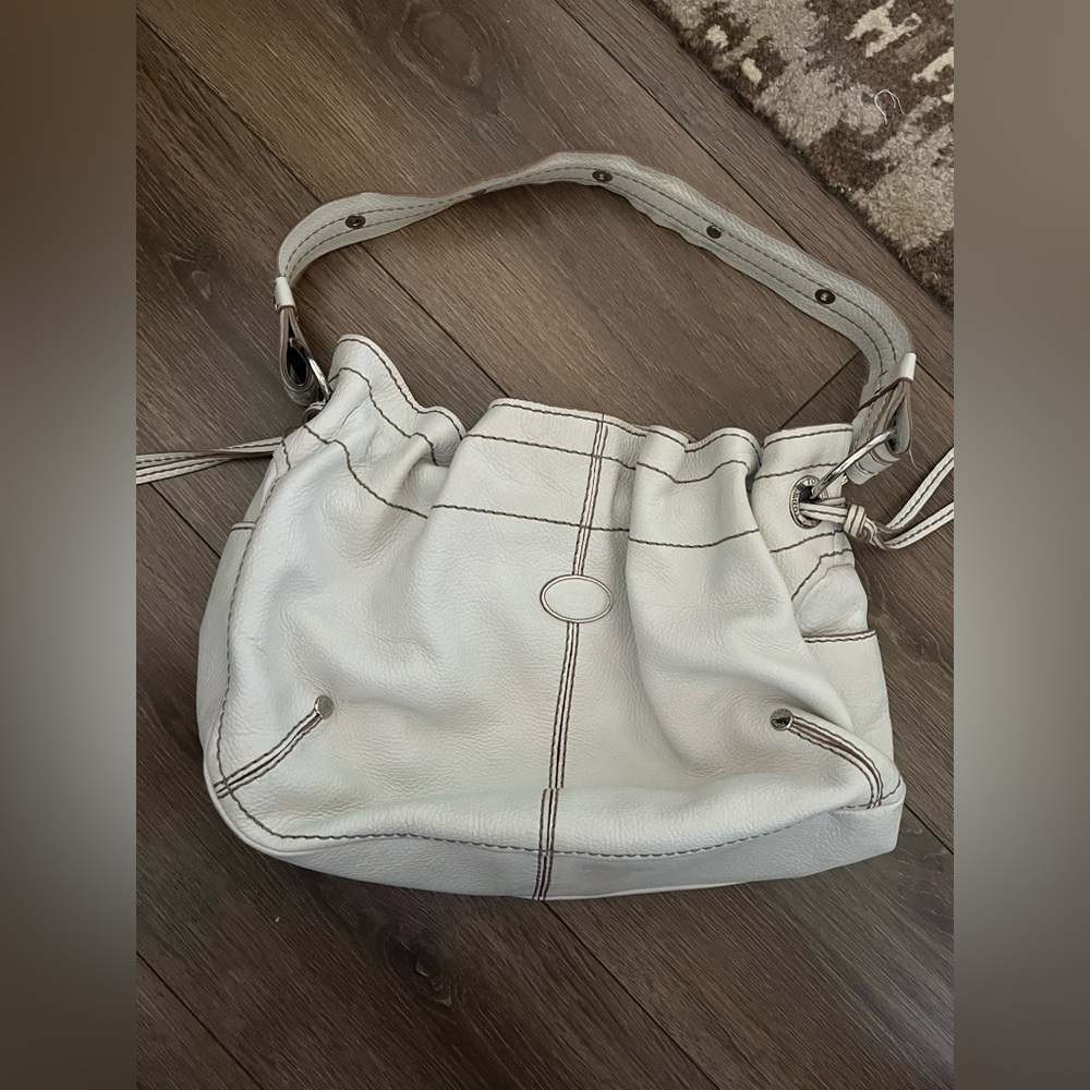 Tods white purse